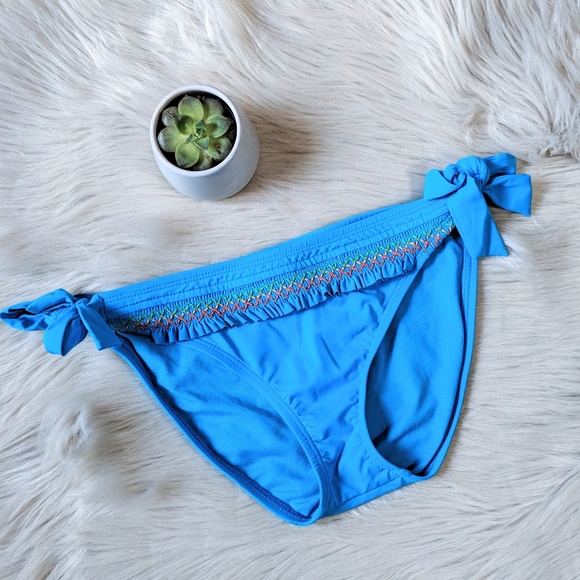Lucky Brand Other - LUCKY BRAND Blue Tie Swim Bottoms
